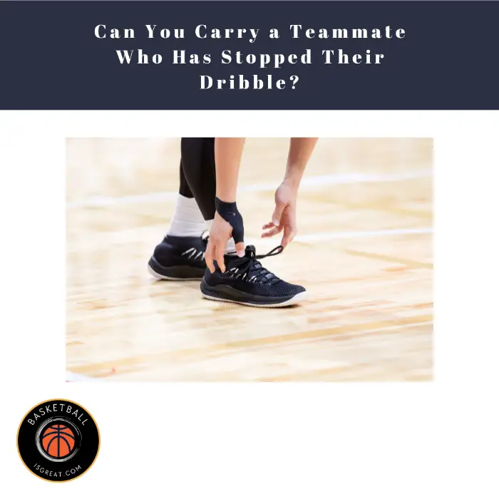 Can You Carry a Teammate Who Has Stopped Their Dribble?